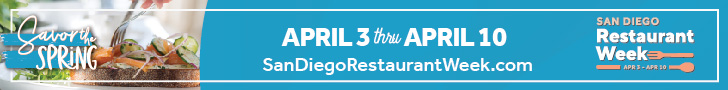 San Diego Restaurant Week 2022 728 x 90