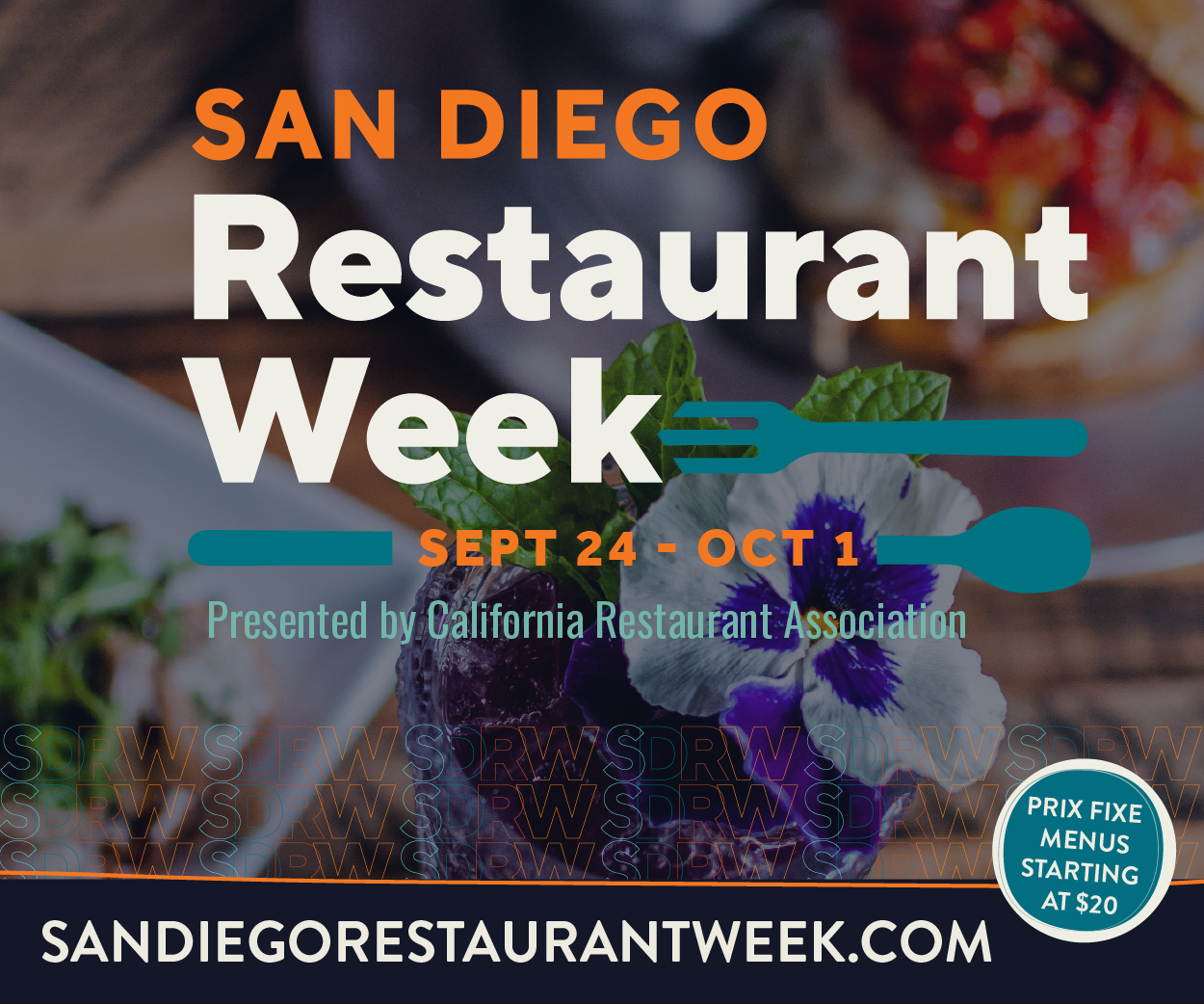 San Diego Restaurant Week 2023 300 x 250