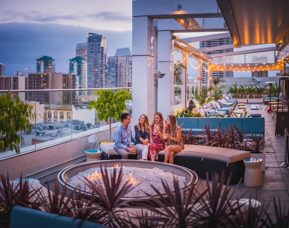 The Best rooftop bars in San Diego