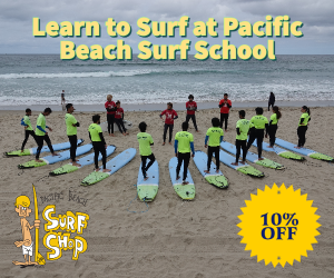 Pacific Beach Surf Shop 300 x 250