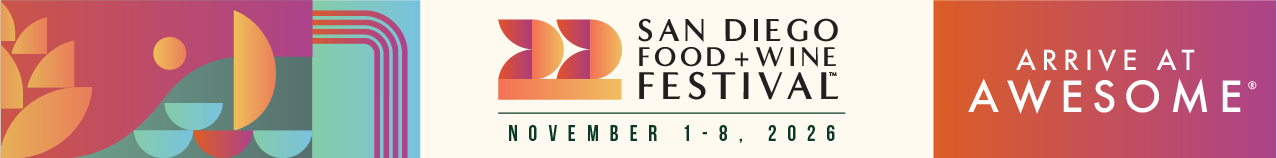 San Diego Food + Wine Festival 2026 728 x 90